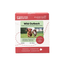 Everyday Raw Wild Outback (Kangaroo, Lamb & Fish) 1 lb (8 per case) Red Dog Blue Kat