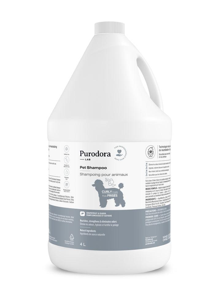 PURODORA Pet Shampoo for Curly Coats 4L URBAN PAW PETS