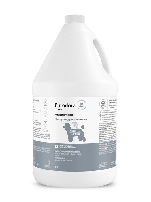 PURODORA Pet Shampoo for Curly Coats 4L URBAN PAW PETS