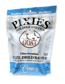 Carnivora Pixies Freeze-Dried Raw Goat Diet