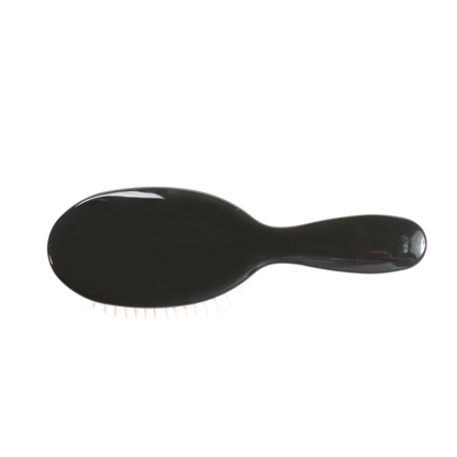 Bass Brushes -   Elite Small - Purse Size Acrylic Handle Alloy Pin