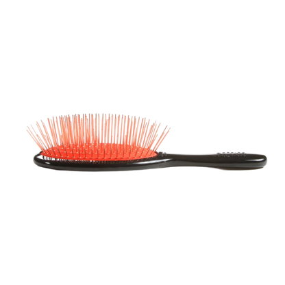 Bass Brushes -   Elite Small - Purse Size Acrylic Handle Alloy Pin