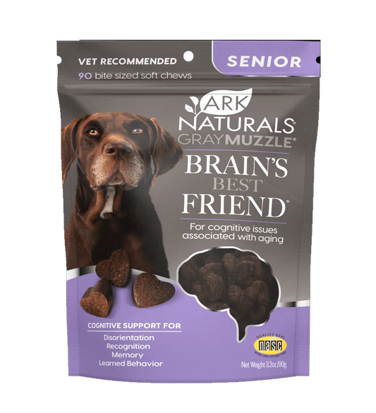 Ark Naturals - Grey Muzzle - Brain's Best Friend 90 Ct URBANPAWPETS LTD.