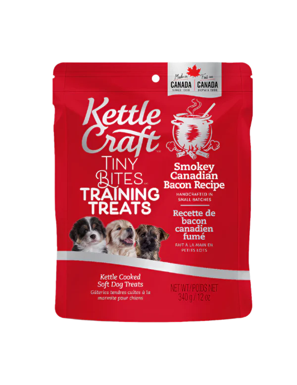 Kettle Craft - Dog - Tiny Bites - Smokey Canadian Bacon Training Treats