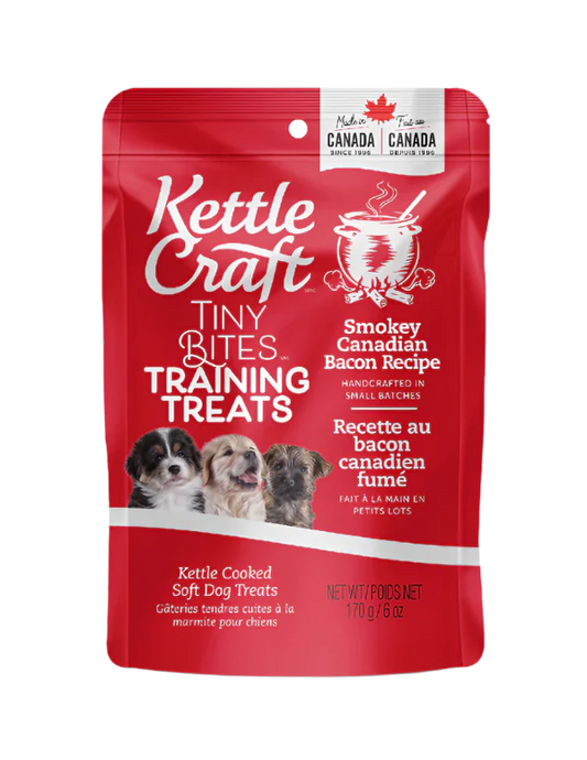 Kettle Craft - Dog - Tiny Bites - Smokey Canadian Bacon Training Treats