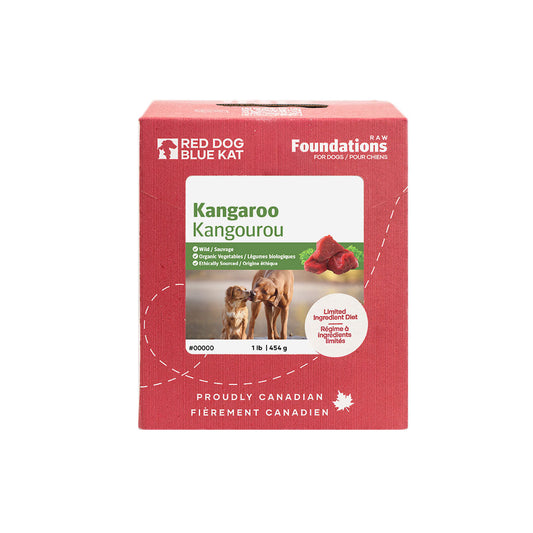 Foundations Dog Kangaroo 1 lb (8 per case) Red Dog Blue Kat