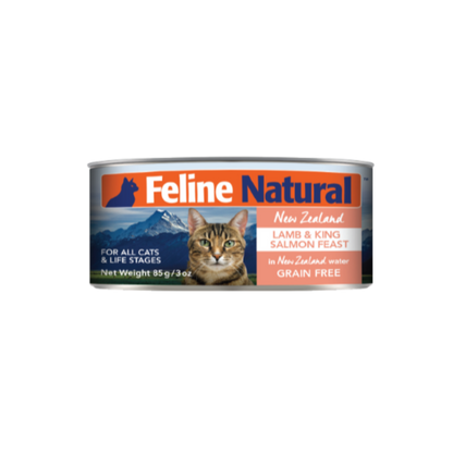 Feline Natural - Canned - Lamb & King Salmon Feast