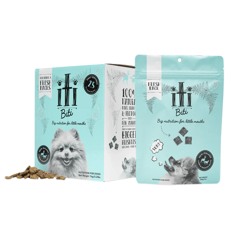 iTi -Biti -Air Dried for Dogs - Lamb & Venison Pouches (5 x 200g) URBANPAWPETS LTD.