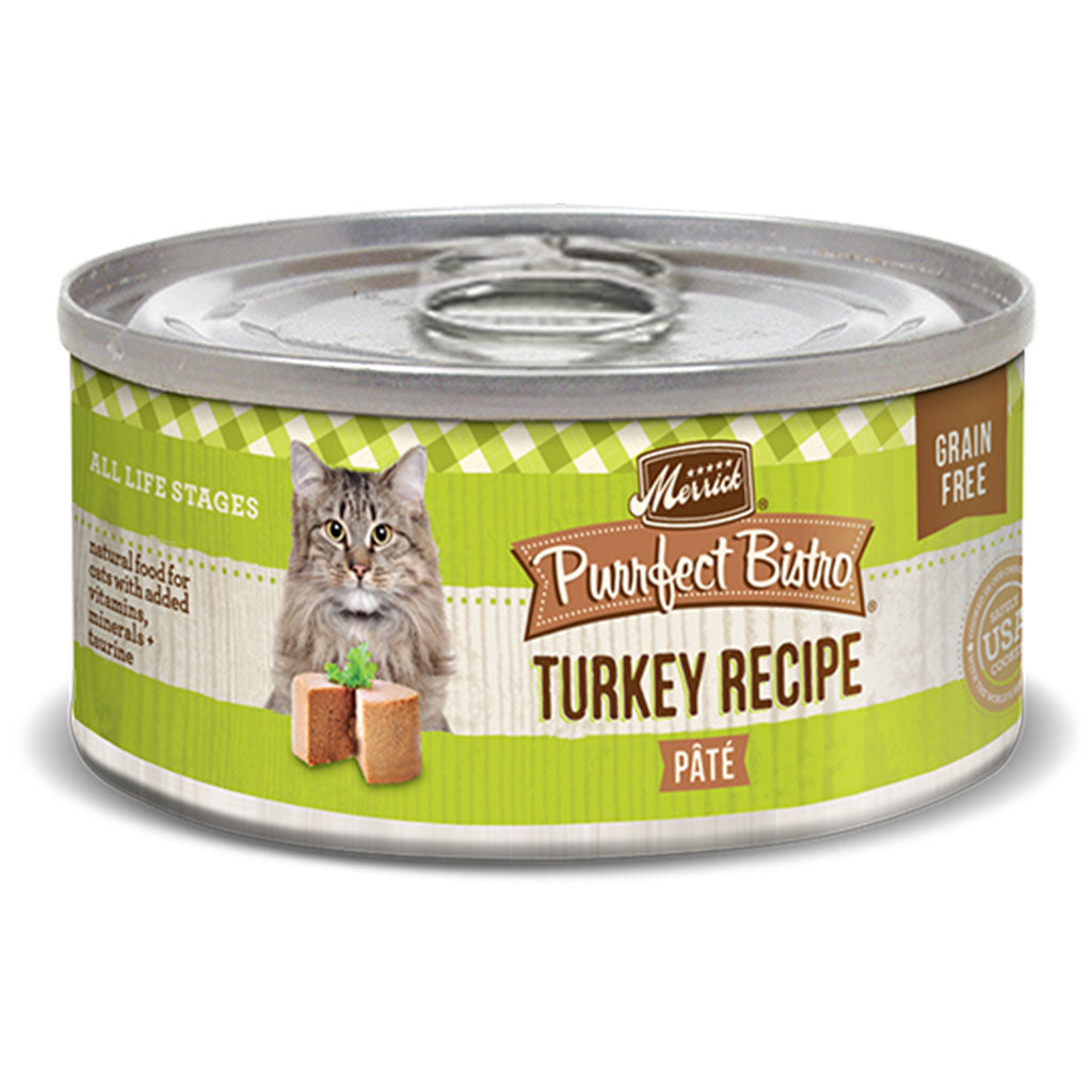 Purrfect Bistro Turkey Pate Merrick