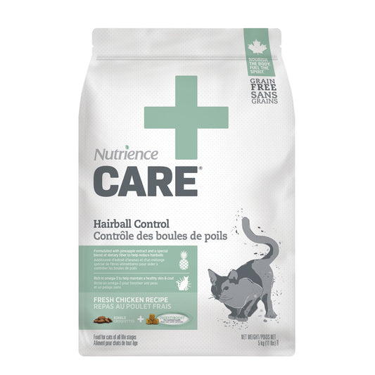 Nutrience Care Hairball Control for Cats 5kg URBAN PAW PETS