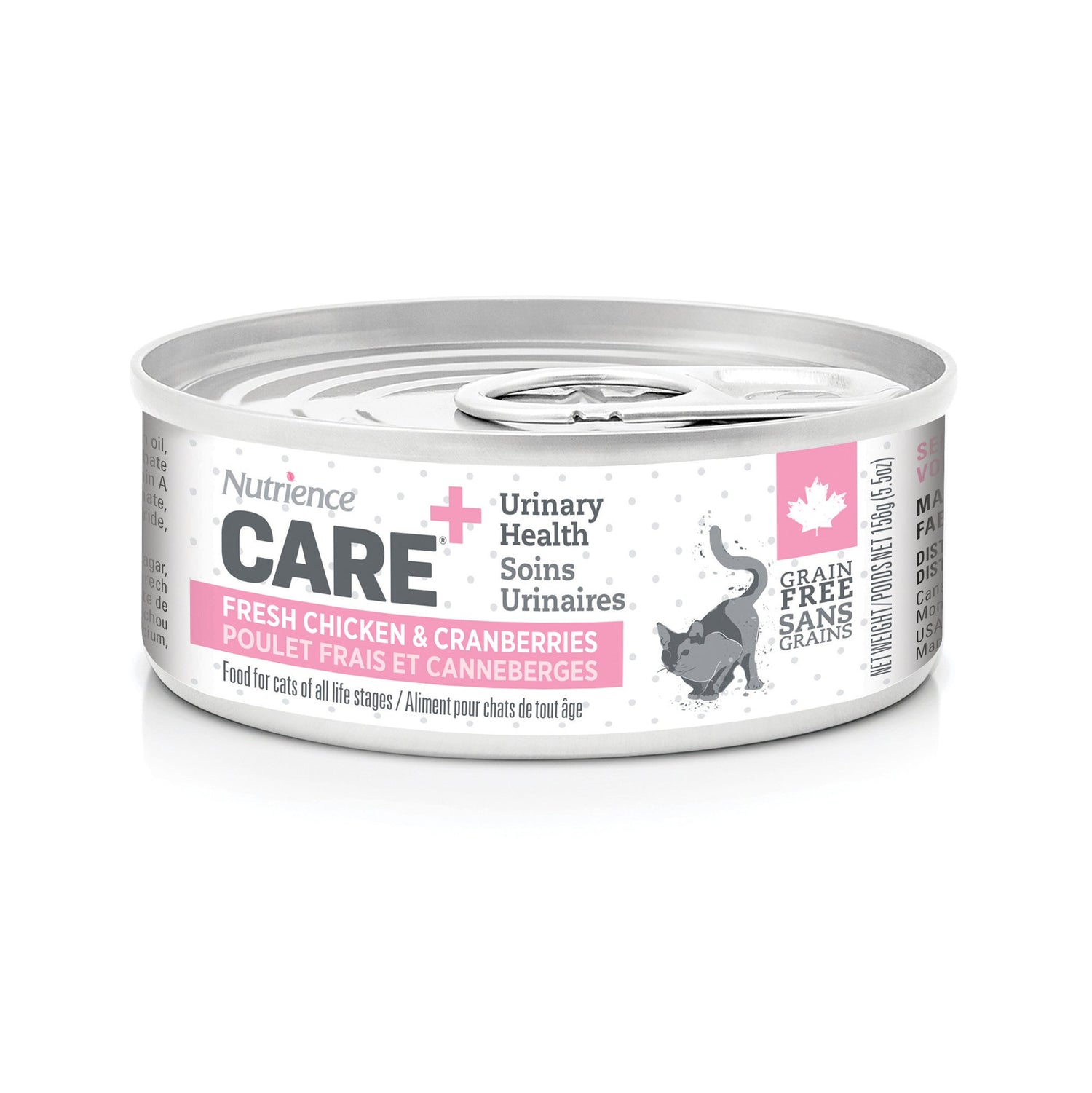 Nutrience Care Urinary Health Pâté for Cats - Fresh Chicken & Cranberries Recipe - 156 g (5.5 oz) URBAN PAW PETS