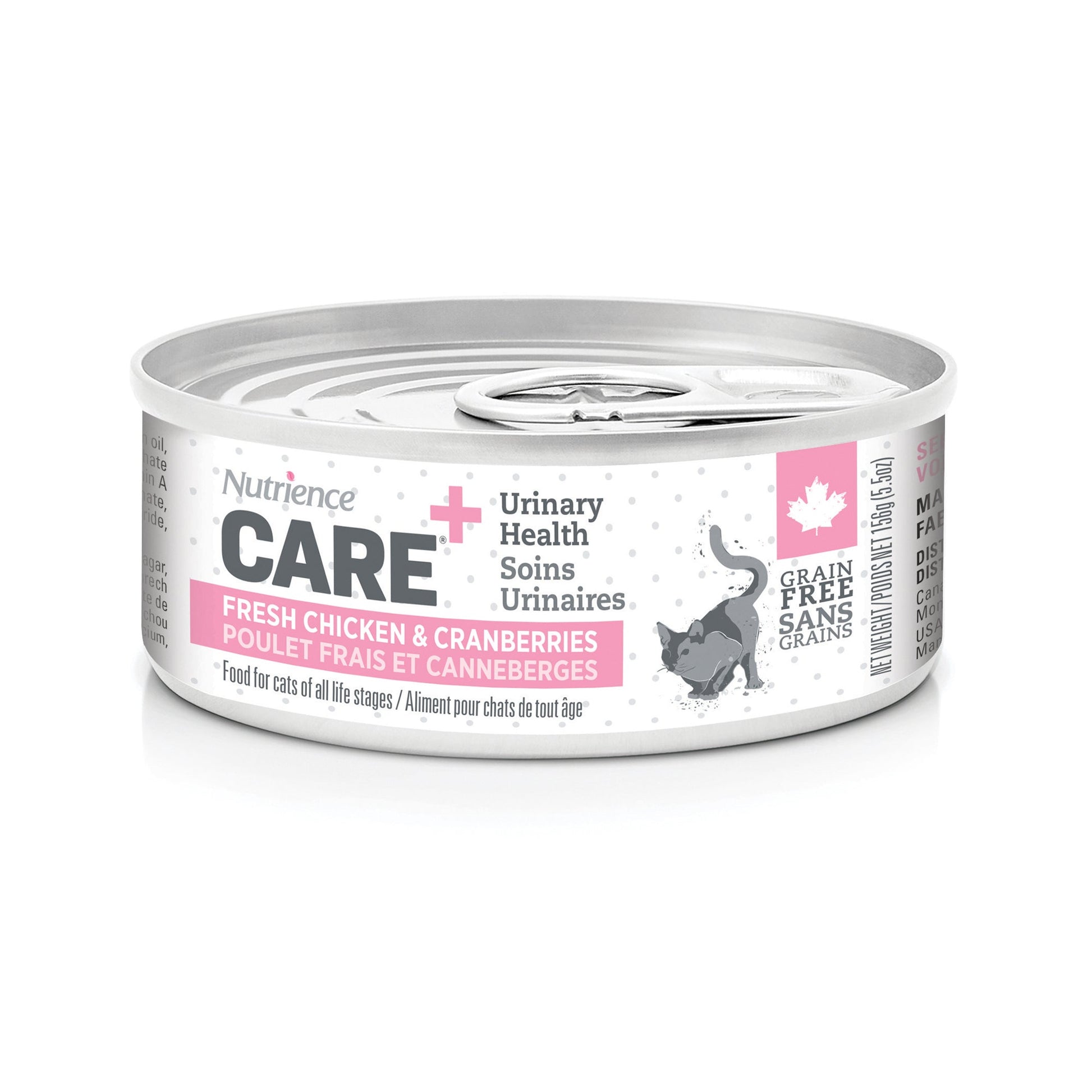 Nutrience Care Urinary Health Pâté for Cats - Fresh Chicken & Cranberries Recipe - 156 g (5.5 oz) URBAN PAW PETS