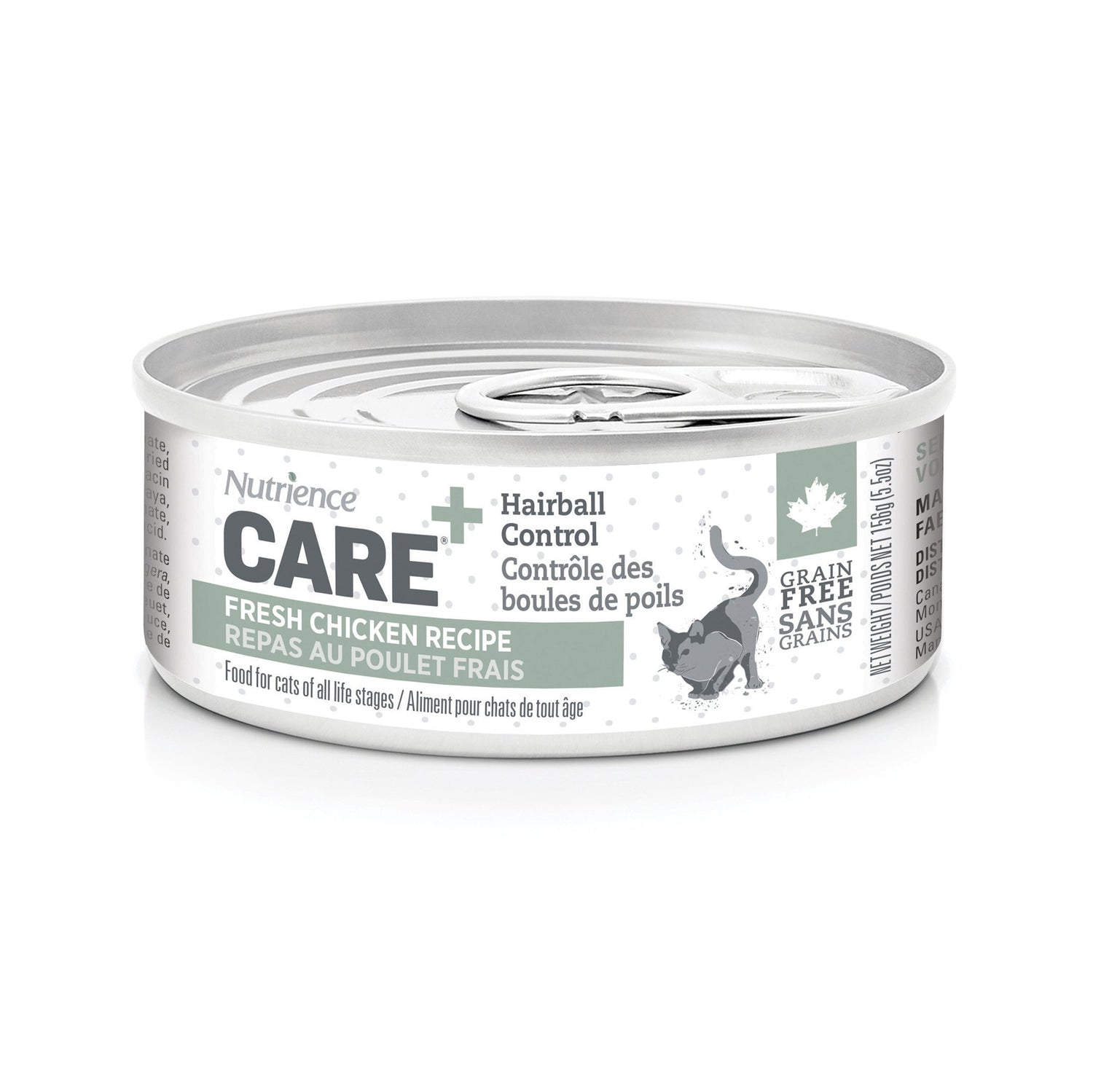 Nutrience Care Hairball Control Pâté for Cats - Fresh Chicken Recipe - 156 g (5.5 oz) URBAN PAW PETS