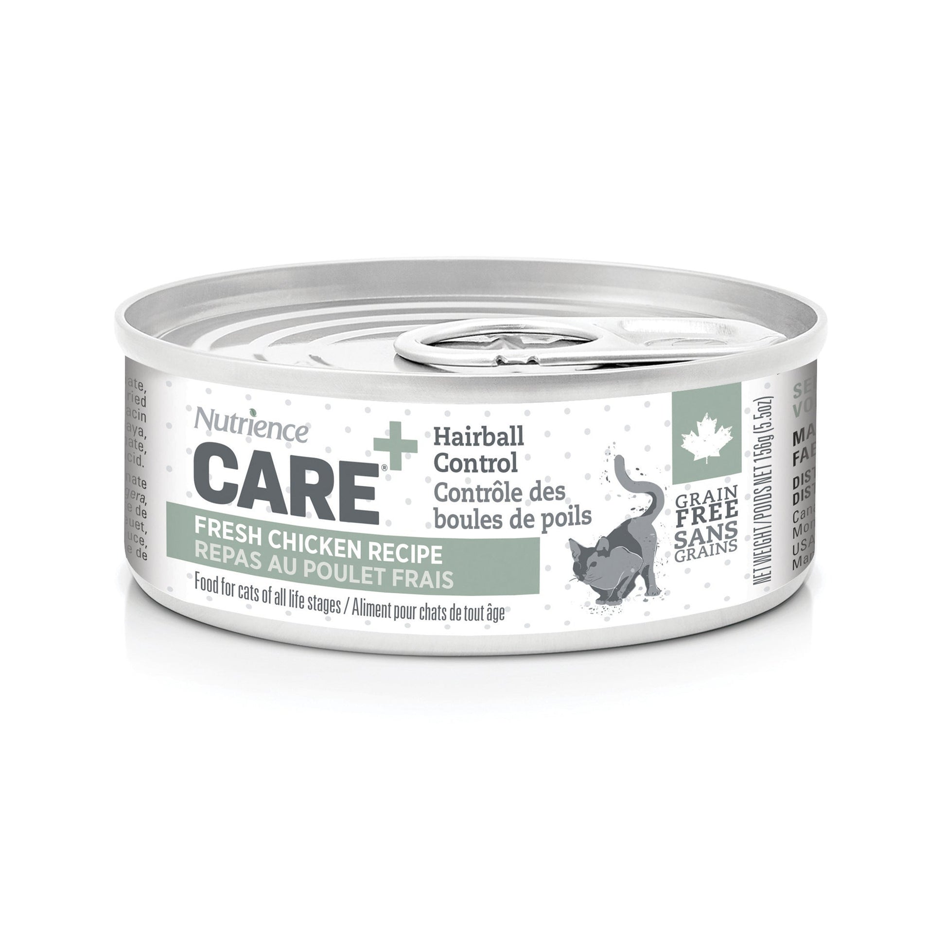 Nutrience Care Hairball Control Pâté for Cats - Fresh Chicken Recipe - 156 g (5.5 oz) URBAN PAW PETS