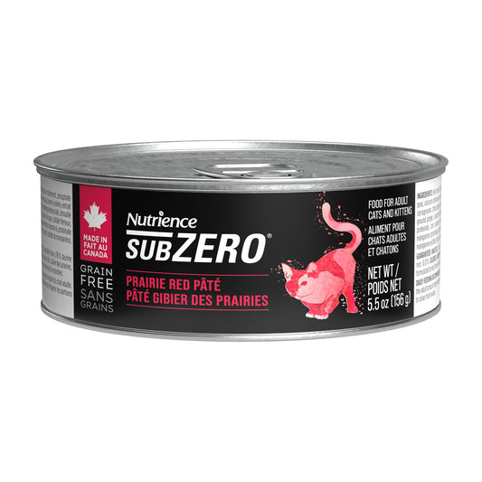 Nutrience SubZero Cat Food - Prairie Red Pâté - 156 g (5.5 oz) URBAN PAW PETS