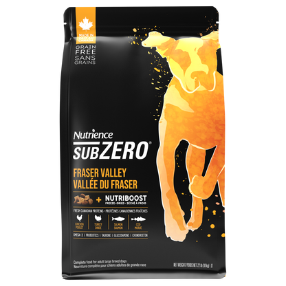 Nutrience Grain Free SubZero for Dogs - Fraser Valley - 10 kg (22 lbs) URBAN PAW PETS
