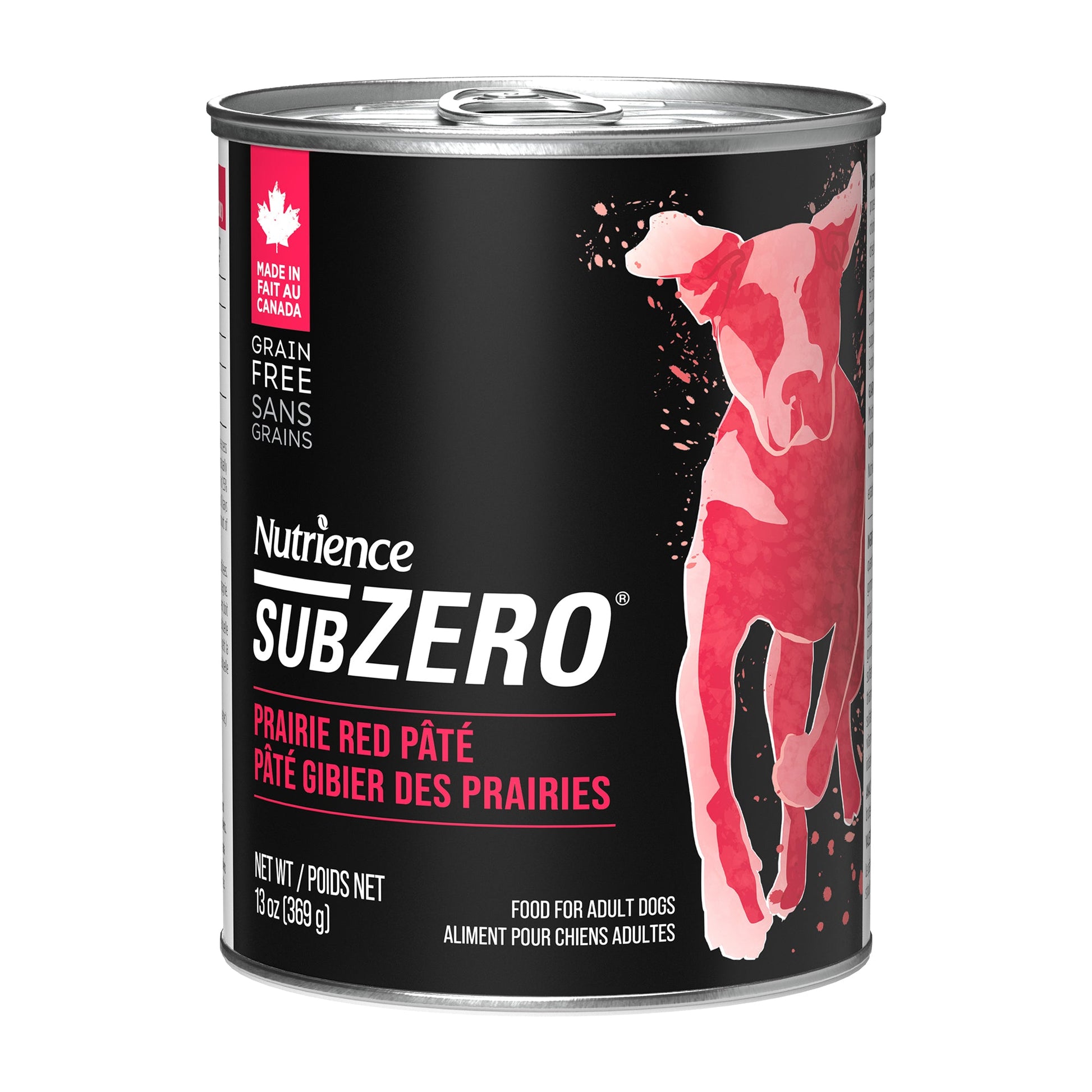 Nutrience SubZero Dog Food - Prairie Red Pâté - 369 g (13 oz) URBAN PAW PETS
