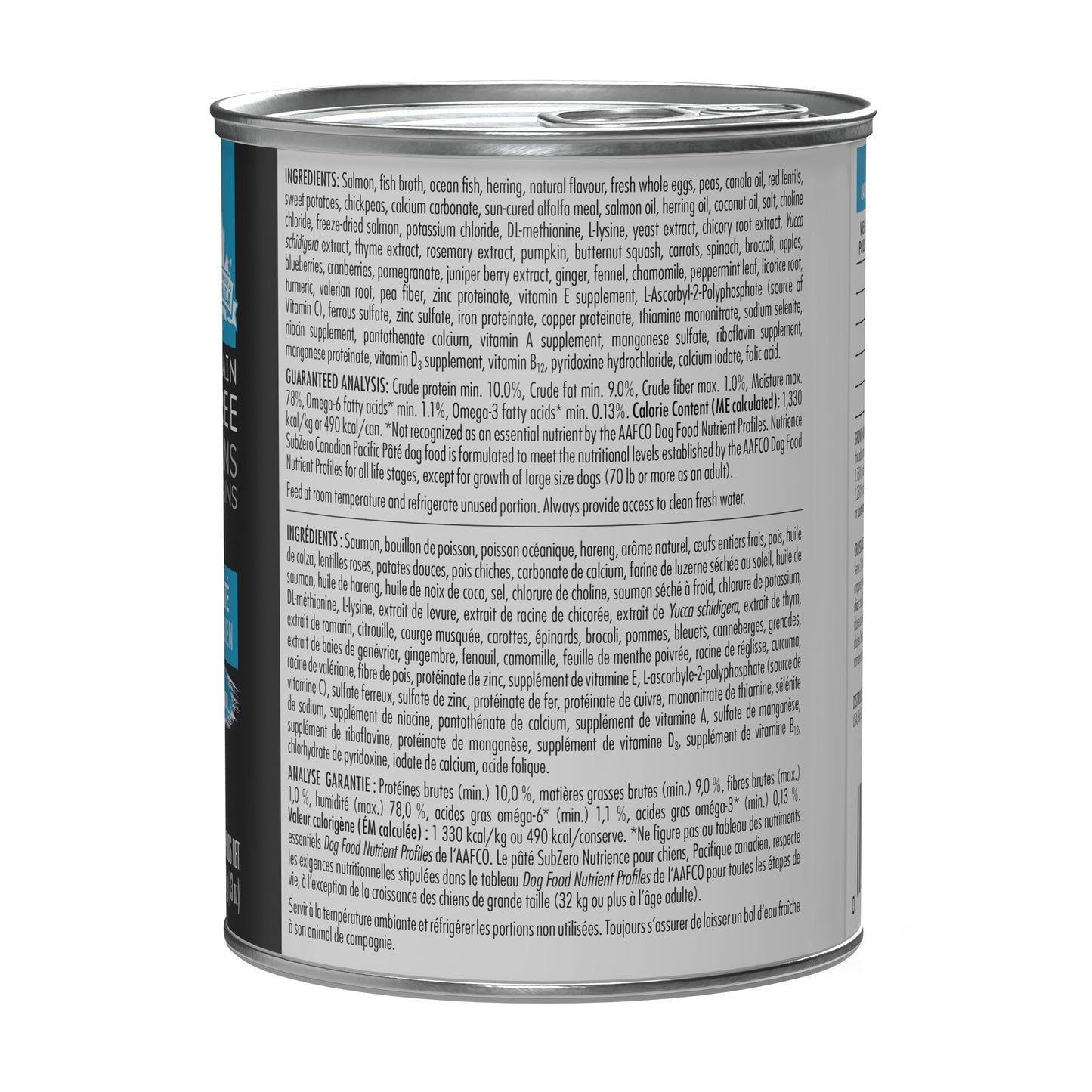 Nutrience SubZero Dog Food - Canadian Pacific Pâté - 369 g (13 oz) URBAN PAW PETS