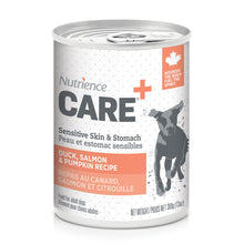 Nutrience Care Sensitive Skin & Stomach Pâté for Dogs - Duck, Salmon & Pumpkin Recipe - 369 g (13 oz) URBAN PAW PETS