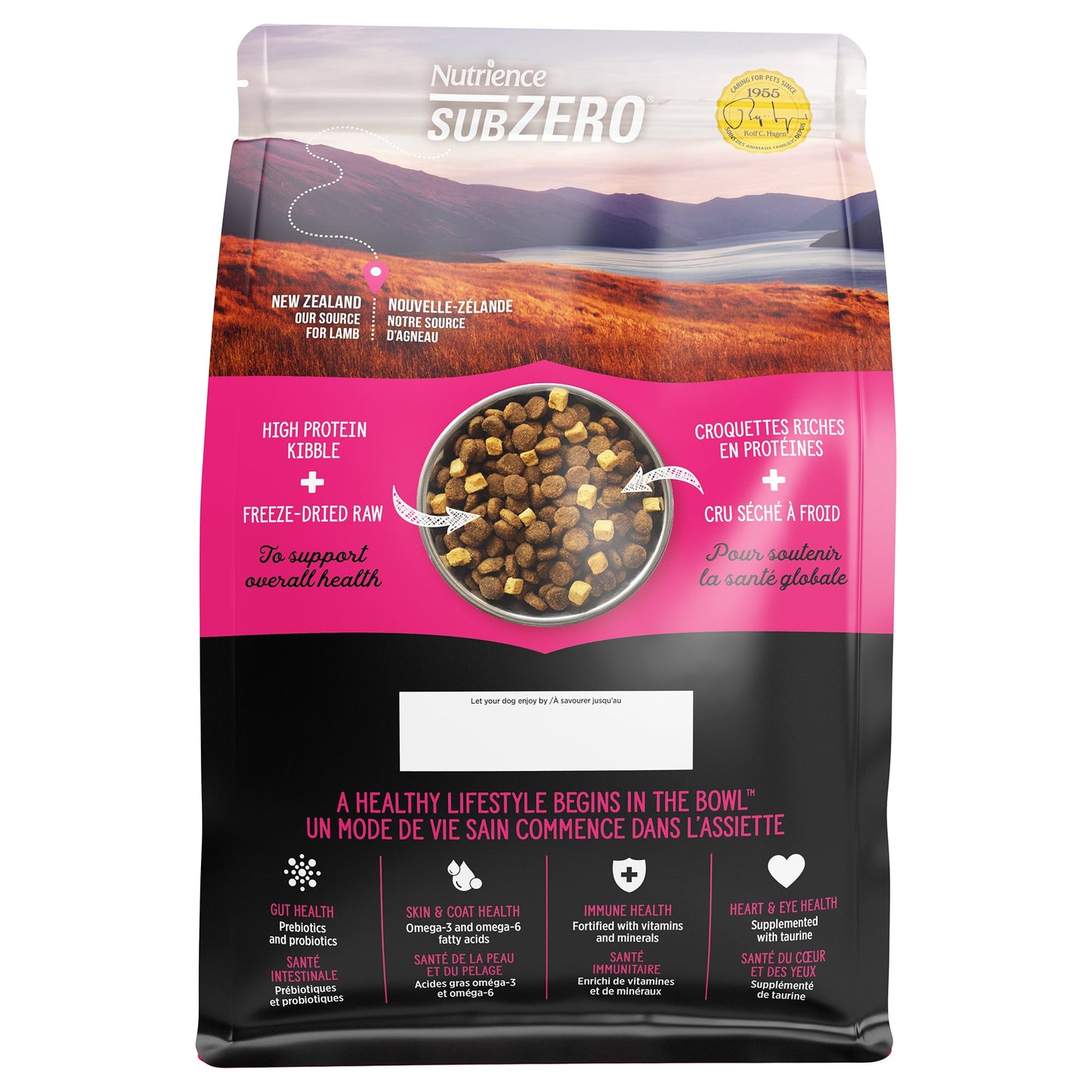 Nutrience SubZero Limited Ingredient Dog Food - Lamb and Pumpkin Recipe - 1.8 kg URBAN PAW PETS
