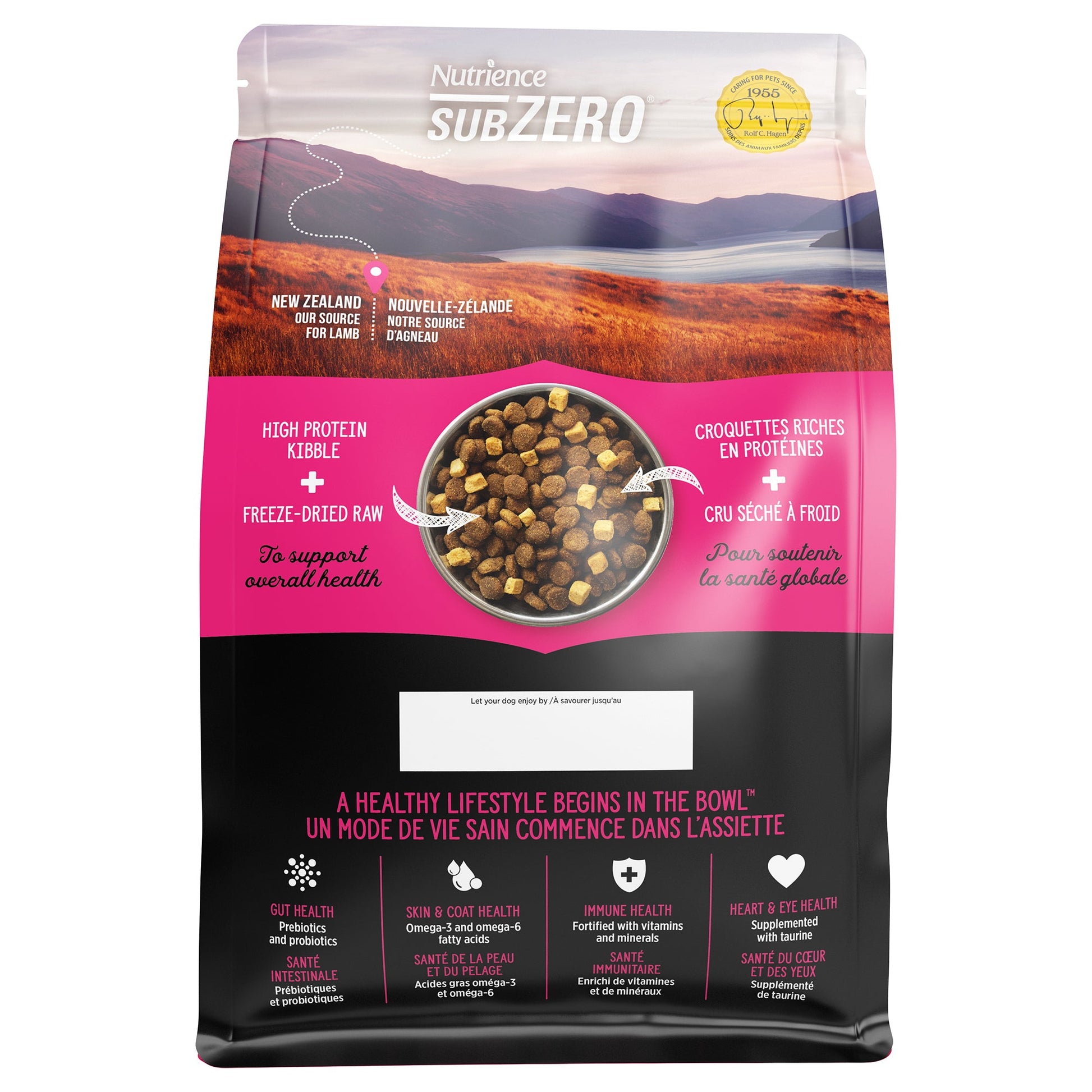 Nutrience SubZero Limited Ingredient Dog Food - Lamb and Pumpkin Recipe - 1.8 kg URBAN PAW PETS