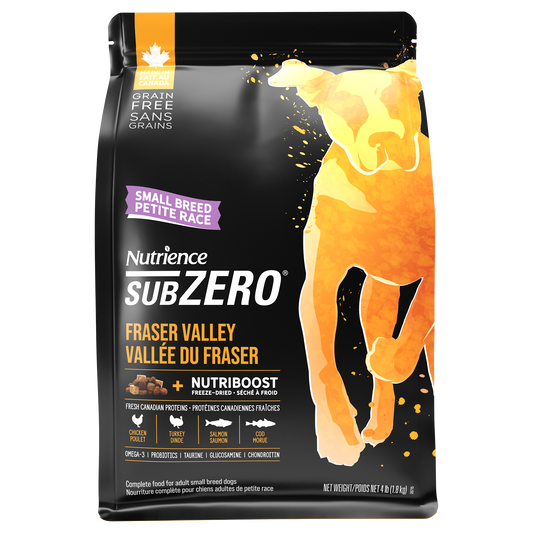 Nutrience SubZero Small Breed Dog Food - Fraser Valley URBAN PAW PETS