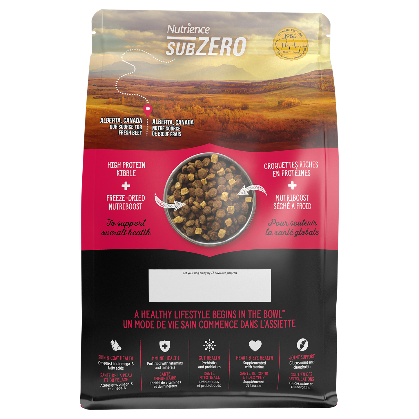 Nutrience SubZero Dog Food - Prairie Red - 4.5 kg (10 lb) URBAN PAW PETS