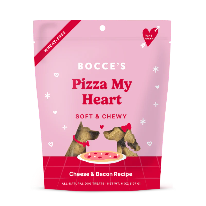 Bocce's Bakery - Soft & Chewy - Pizza My Heart - 6 oz URBAN PAW PETS