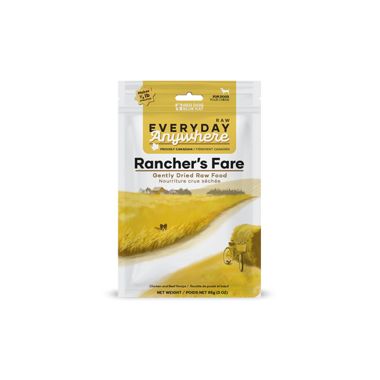 Everyday Raw Anywhere Rancher's Fare for Dog (85 g bag) Red Dog Blue Kat