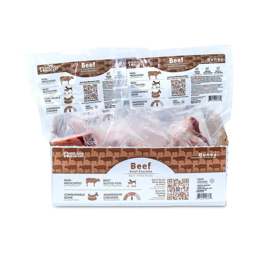 Beef Bone - Small Knuckle Red Dog Blue Kat