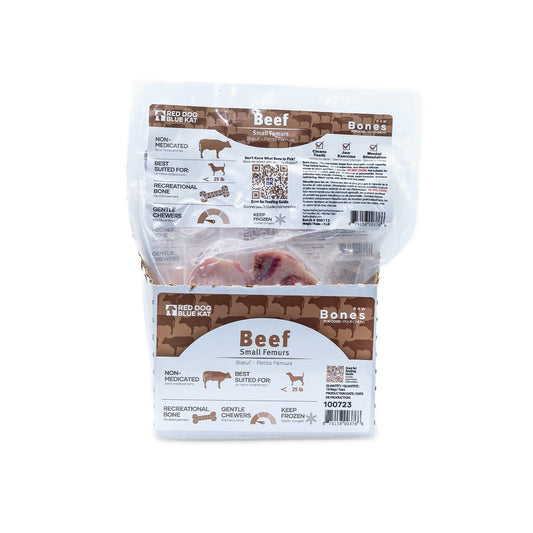 Beef Bone - Small Femur Red Dog Blue Kat