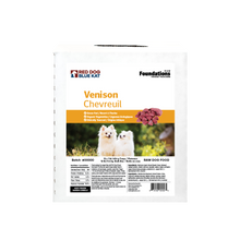 Foundations Venison Recipe for Dogs - Bulk (12 x 1lb) Red Dog Blue Kat