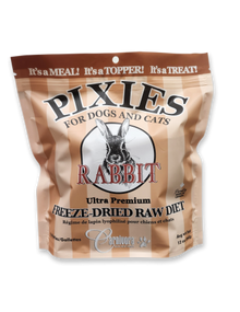 Carnivora Pixies Freeze-Dried Raw Rabbit Diet