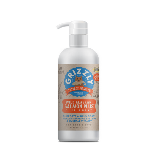 Salmon Plus Oil Grizzly Pet Products