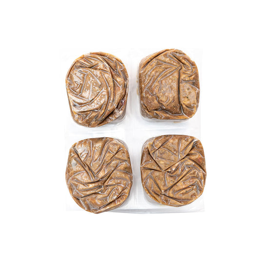 Foundations Dog Salmon & Tripe 4 x 1/4 lb (6 per case) Red Dog Blue Kat