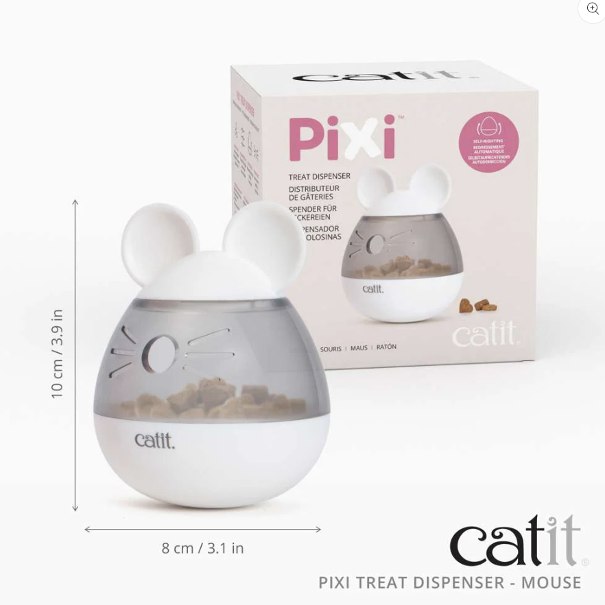 Catit PIXI Treat Dispenser - Mouse URBAN PAW PETS