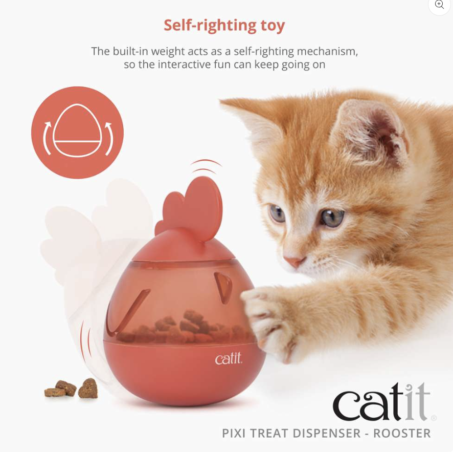 Catit PIXI Treat Dispenser - Rooster URBAN PAW PETS
