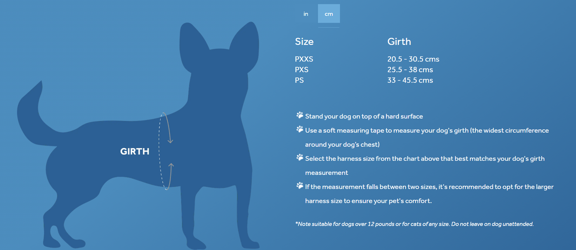 Petite Primary Step In Harness URBAN PAW PETS