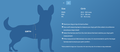 Petite Primary Step In Harness URBAN PAW PETS