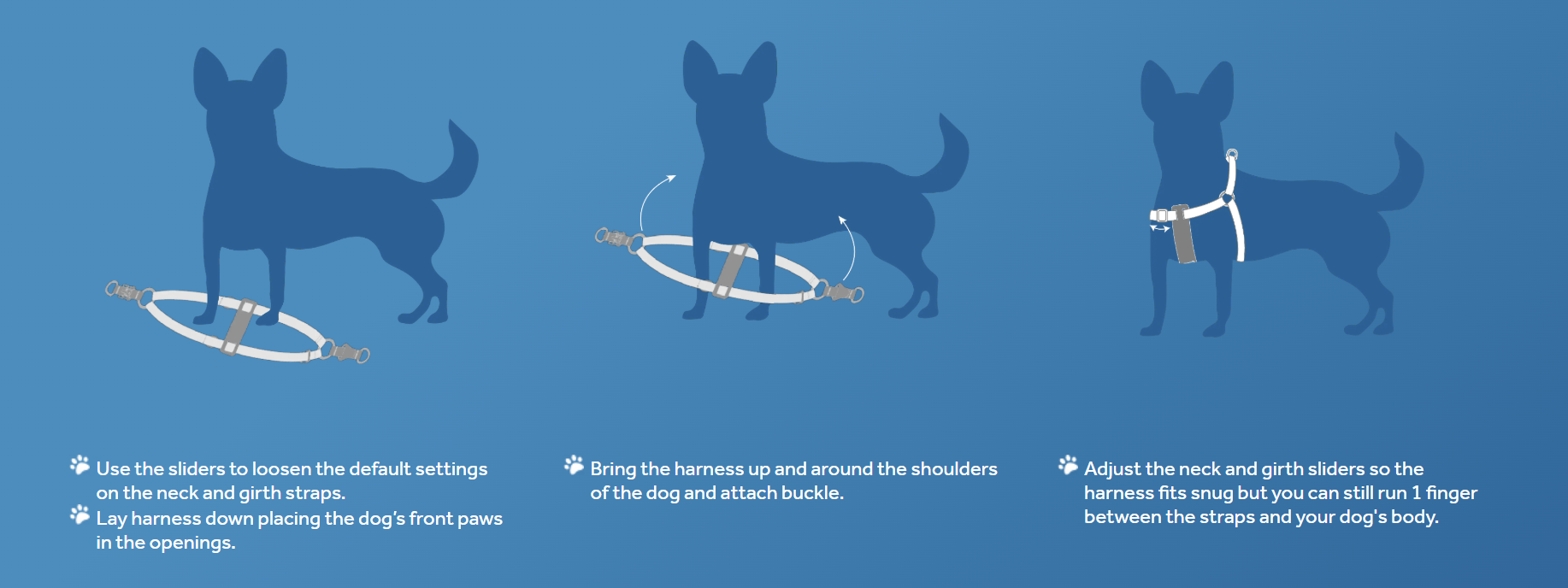 Petite Primary Step In Harness URBAN PAW PETS