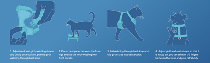 Adventure Kitty Harness URBAN PAW PETS