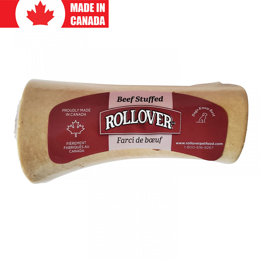 Stuffed Bone w Beef Rollover