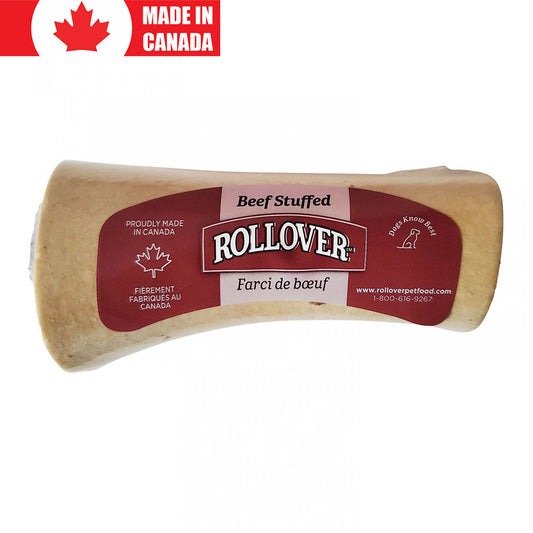 Stuffed Bone w Beef Rollover