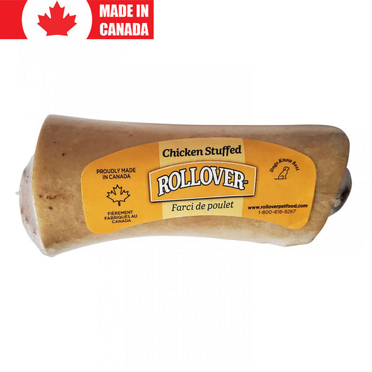 Stuffed Bone w Chicken Rollover