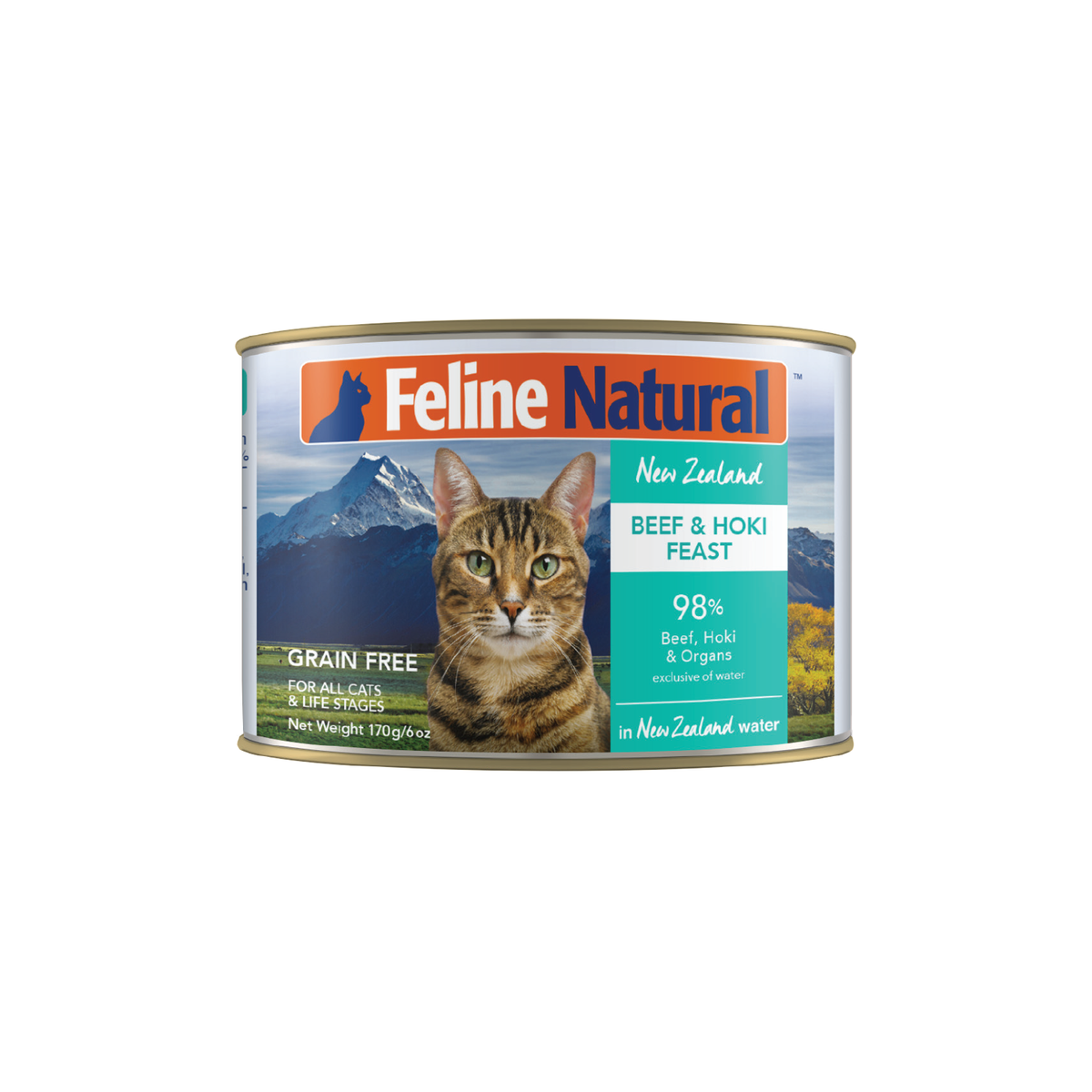 Feline Natural - Canned - Beef & Hoki feast