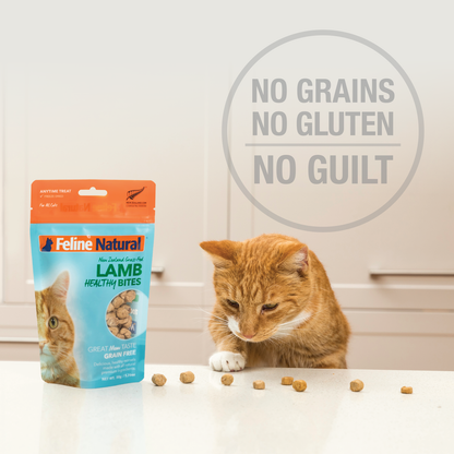 Feline Natural - Treats - Freeze Dried - Healthy Bites - Lamb & Organs - 50g