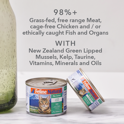 Feline Natural - Canned - Lamb Feast