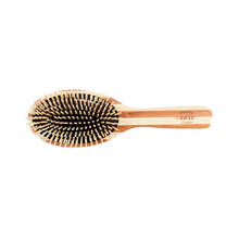 Bass Brushes - The Green Brush - Bamboo Handle and Pins (20P)