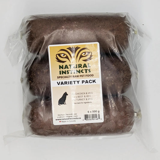 Variety Pack with bone & Veggies URBANPAWPETS LTD.