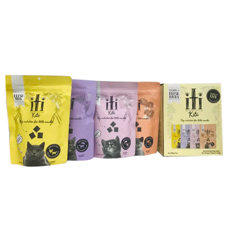 iTi - Kiti -Air Dried for Cats - Variety of Each pouches (4 x200g) URBANPAWPETS LTD.